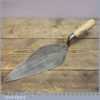 Vintage WHS bricklayers Steel 10” Trowel - Made By Brades