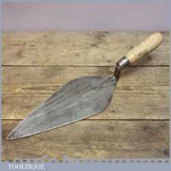 Vintage WHS bricklayers Steel 10” Trowel - Made By Brades