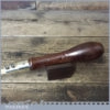 Vintage Mahogany Brass Pad Saw With Good Sharp Blade