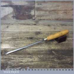 Vintage W Marples Pattern Makers 3/8” Bevel Edge Paring Chisel - Sharpened Honed