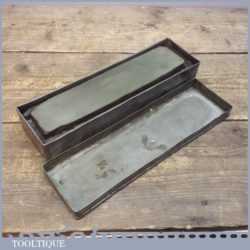 Vintage Green Charnley Forest Honing Oil Stone - Boxed