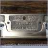 Vintage Stanley USA No: 79 Side Rebate Plane Complete - Good Condition