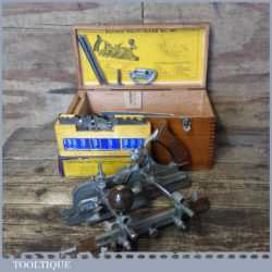 Near Mint Vintage Boxed Record No: 405 Combination Plough Plane - Little Used