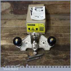 Near Mint Vintage Boxed Stanley England No: 71 Hand Router Plane Complete