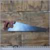 Vintage 22” Henry Disston Philadelphia USA D8 Cross Cut Panel Saw - Sharpened