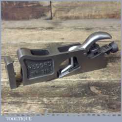 Vintage Record No: 311 Shoulder Bull Nose Chisel Plane 3 in 1 - Fully Refurbished