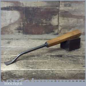 Vintage C Hill 11/16” Wood Carving Spoon Bit Chisel - Fully Refurbished