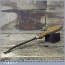 Ward & Payne No 22 ½” Woodcarving Skewed Spoon Bit Chisel - Fully Refurbished