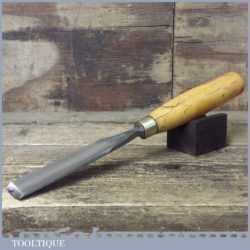 C Nurse & Co 1” Straight Woodcarving In-Cannel Gouge Chisel - Fully Refurbished