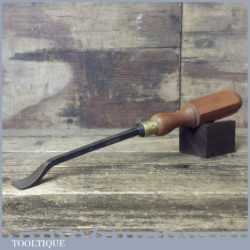 Vintage C Hill 7/8” Wood Carving Spoon Bit Chisel - Fully Refurbished