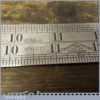 Vintage Chesterman of Sheffield 24” Imperial Steel Expansion Ruler No: 612D (1-60 1-120)