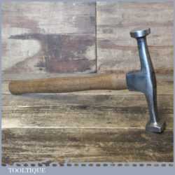 Vintage Panel Beater’s Round Square Headed Planishing Hammer - Good Condition