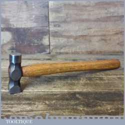 Vintage Sheet Metal Worker’s Square Round Faced Hammer - Good Condition