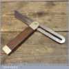 Vintage Carpenter’s Brass and Rosewood Bevel In Good Condition