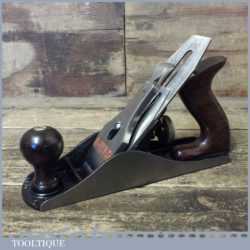 Scarce Vintage Stanley USA Corrugated No: 4C Smoothing Plane - Fully Refurbished