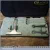 Vintage Boxed Moore & Wright Imperial Depth Micrometer - Good Condition