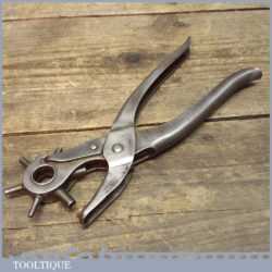 Vintage Leatherworking Six Station Hole Punch Gust-mas No: 61. Made in Germany Pre-War