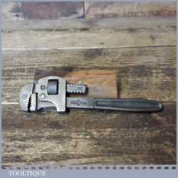 Vintage Erie Tool Works USA Adjustable 8” Stilson Type Wrench