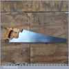 Vintage Spear & Jackson 21 ½” Cross Cut Panel Handsaw 9 TPI - Sharpened
