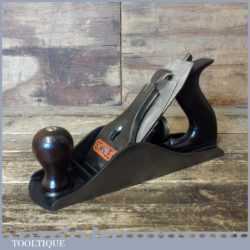 Vintage Pre-War Stanley USA No: 4 ½ Wide Bodied Smoothing Plane - Fully Refurbished