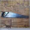Vintage Sandvik 24” Cross Cut Panel Handsaw 7 TPI - Sharpened Refurbished