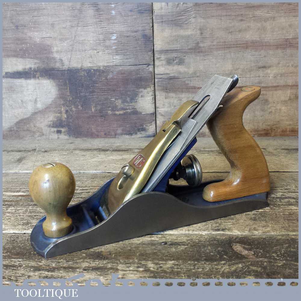 Vintage WS Birmigham No A4 Smoothing Plane Fully Refurbished Ready