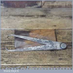 Vintage 6 ¼” Internal & External Steel Caliper Divider - Good Condition Vintage 6 ¼” Internal & External Steel Caliper Divider - Good Condition
