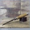 Vintage W Marples & Sons carpenter’s 1/4” Heavy Duty Flat Firmer Chisel