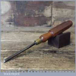 Vintage I & H Sorby Carpenter’s 1/4” Firmer Chisel - Fully Refurbished