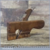 Vintage Coachmakers 7” Long Handled Miniature Beechwood Rabbet Plane