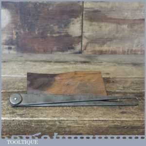 Vintage 7” Internal & External Steel Caliper Divider - Good Condition