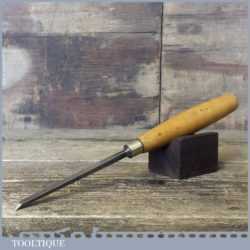 Vintage W Marples & Sons Carpenter’s 1/4” Firmer Chisel - Fully Refurbished