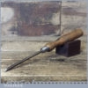Vintage A Hildick Carpenter’s 1/4” Firmer Chisel - Fully Refurbished
