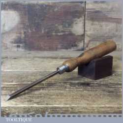 Vintage A Hildick Carpenter’s 1/4” Firmer Chisel - Fully Refurbished