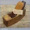 Vintage Coffin Plane With Brass Inserts - Marples Hibernia Iron