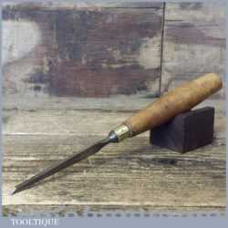 Robert Sorby Carpenter’s Or Wood Carver’s 1/8” Firmer Chisel - Fully Refurbished