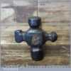 Rare Antique Multi Headed Hammer Cross Pein Ball Pein 2 Round Heads