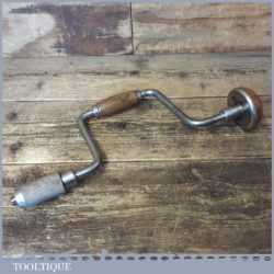 Vintage Buck & Hickman Toga Carpenter’s Brace 10” Swing - Refurbished