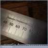 Vintage 150mm Rabone Chesterman No: 1906 Cast Steel Set Square - Good Condition
