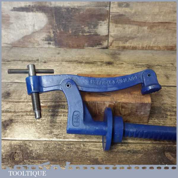 Vintage Marples No M146 Bench Holdfast Clamp Complete With Locking