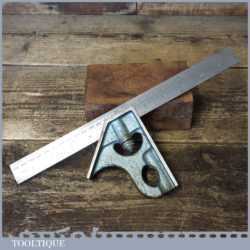 Vintage Rabone Chesterman No: 1912 Cast Steel Adjustable Combination Square