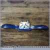 Vintage Record No: 0151 Adjustable Flat Soled Metal Spokeshave - Fully Refurbished