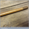 Vintage Beech Wood Yard Stick With Both Inch and 16th of Yard Markings
