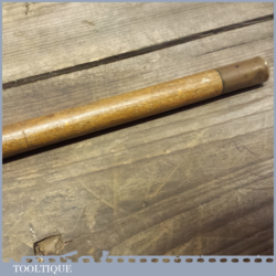 Vintage Beech Wood Yard Stick With Both Inch and 16th of Yard Markings