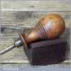 Antique Scrivener’s Wheel Tool Lovely Boxwood Handle - Good Condition