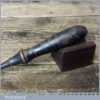 Vintage Leatherworker’s Brass Bodied Stitch Pricking Wheel - Ebonised Handle