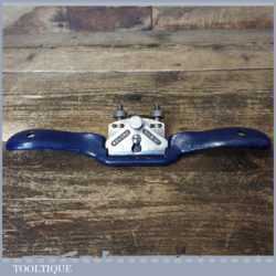 Vintage Record No: A151 Adjustable Curved Sole Metal Spokeshave - Fully Refurbished