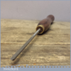 Crown Tools 3/8” Wide Wood Turning Spindle Gouge Chisel - Rosewood Handle
