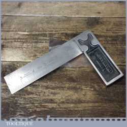 Vintage 6” Rabone Chesterman No: 1905 Calibrated Set Square - Good Condition