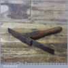 Antique Stonemason’s Beechwood Scutch Hammer Or Millwrights Bill Thrift